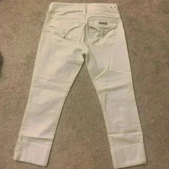 NWOT Hudson Ginny crop jeans in white size 26 - Picture 1 of 6